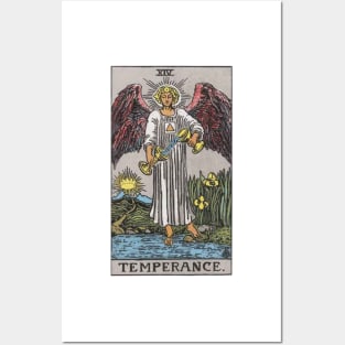 Temperance, Raider Waite Tarot, Divination Tarot Posters and Art